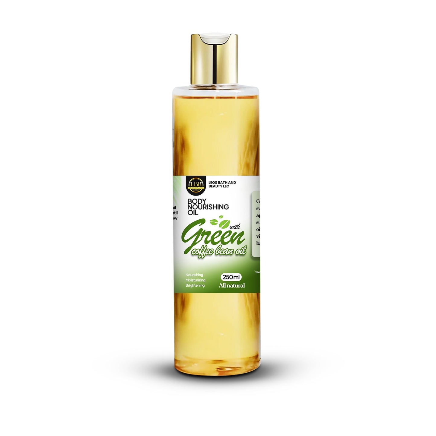 Body Nourishing Oil with Green Coffee Bean Oil