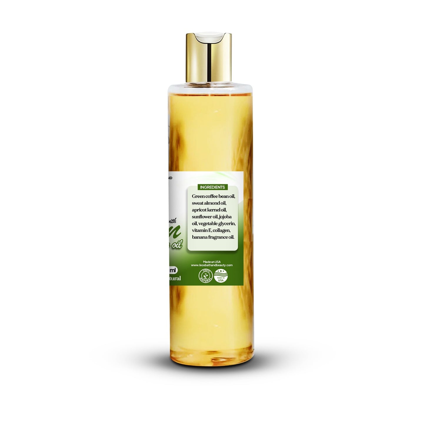 Body Nourishing Oil with Green Coffee Bean Oil
