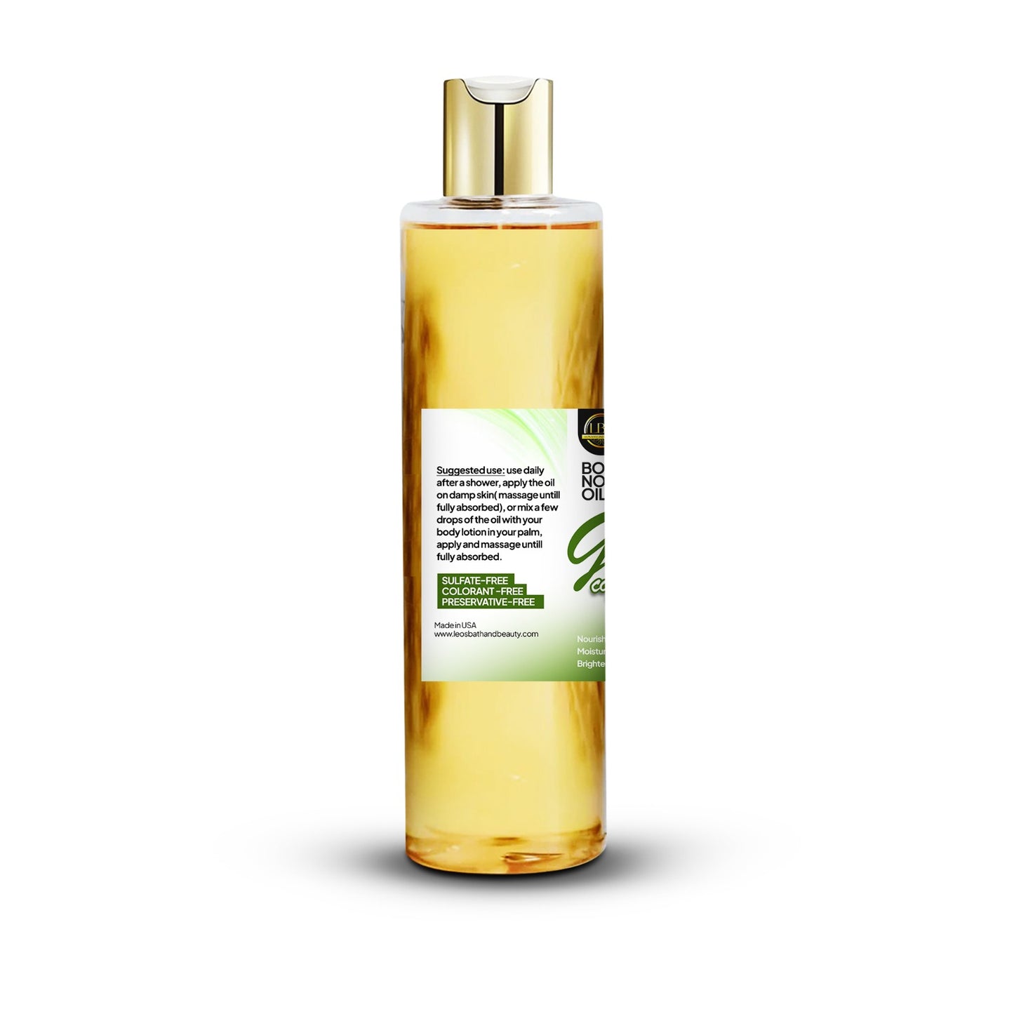 Body Nourishing Oil with Green Coffee Bean Oil