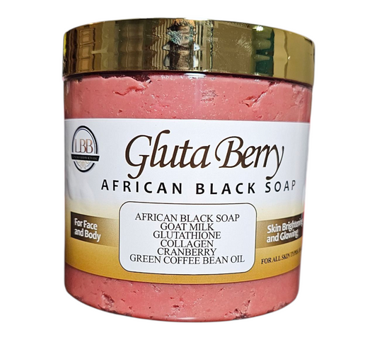 Gluta Berry African Black Soap