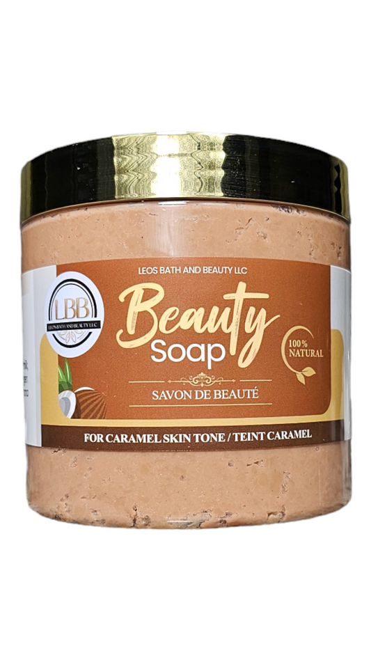 Beauty Soap for Caramel Skin Tone/ Savon de beaute Teint Caramel 19 oz